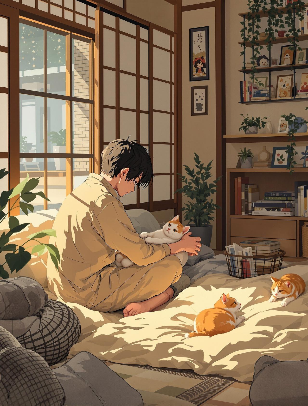 猫与少年 - ace动漫封面
